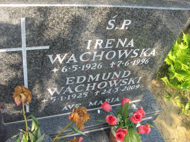 Edmund WACHOWSKI 1925 Gdynia - Grobonet - Wyszukiwarka osób pochowanych