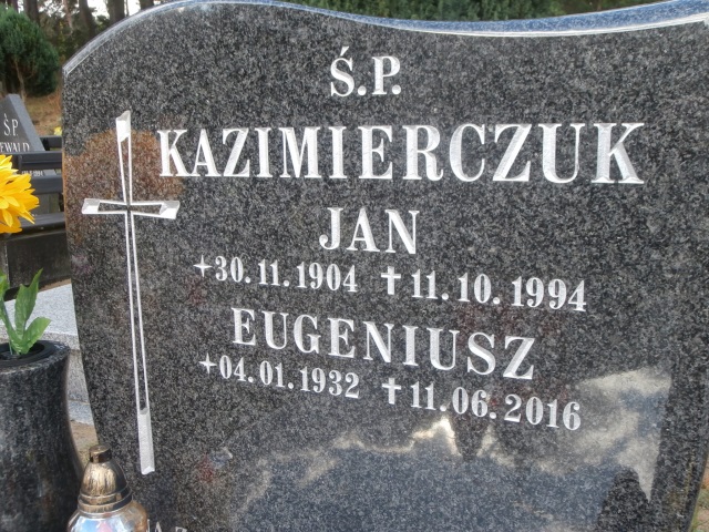 Eugeniusz KAZIMIERCZUK 1932 Gdynia - Grobonet - Wyszukiwarka osób pochowanych