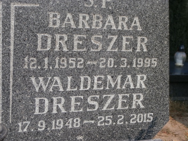 Waldemar DRESZER 1948 Gdynia - Grobonet - Wyszukiwarka osób pochowanych