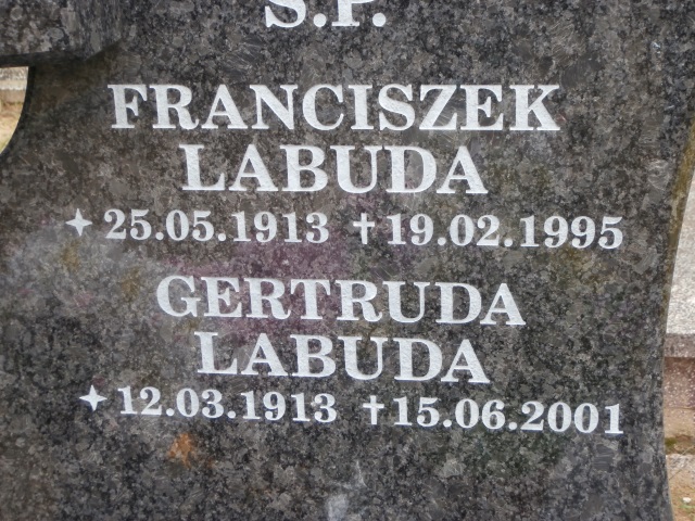 Franciszek LABUDA 1913 Gdynia - Grobonet - Wyszukiwarka osób pochowanych