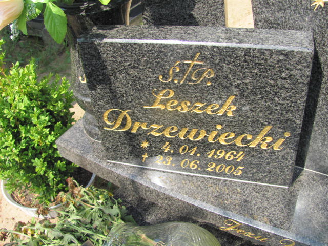 Leszek DRZEWIECKI 1964 Gdynia - Grobonet - Wyszukiwarka osób pochowanych