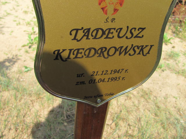 Tadeusz KIEDROWSKI 1947 Gdynia - Grobonet - Wyszukiwarka osób pochowanych