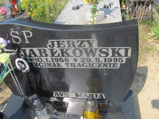 Jerzy Józef JABŁKOWSKI 1956 Gdynia - Grobonet - Wyszukiwarka osób pochowanych