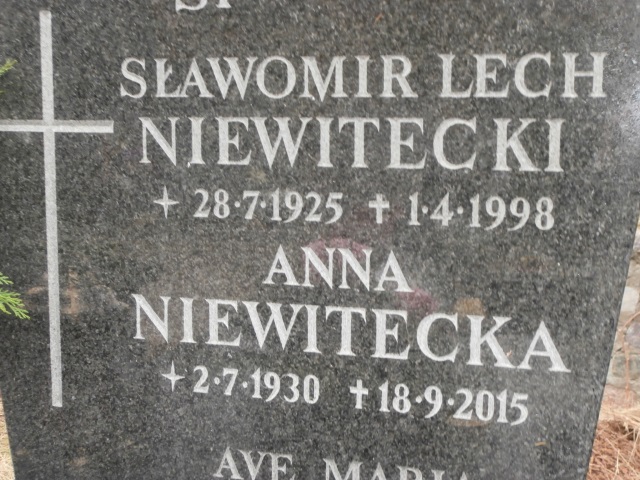 Sławomir NIEWITECKI 1925 Gdynia - Grobonet - Wyszukiwarka osób pochowanych