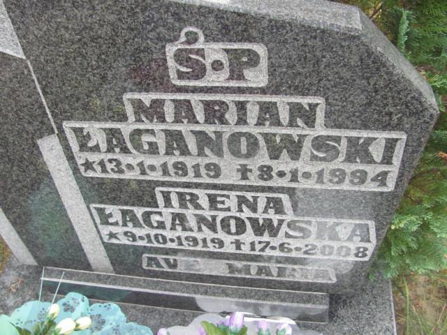 Marian ŁAGANOWSKI 1919 Gdynia - Grobonet - Wyszukiwarka osób pochowanych