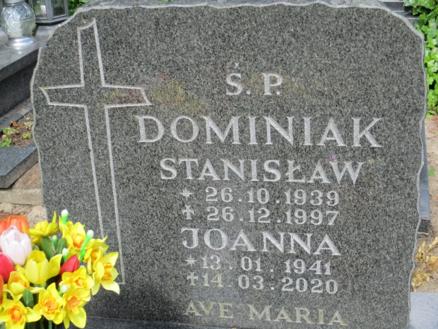 Stanisław DOMINIAK 1939 Gdynia - Grobonet - Wyszukiwarka osób pochowanych