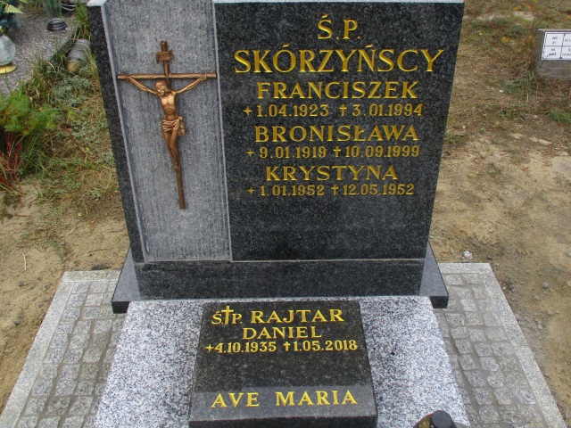 Franciszek SKÓRZYŃSKI 1923 Gdynia - Grobonet - Wyszukiwarka osób pochowanych