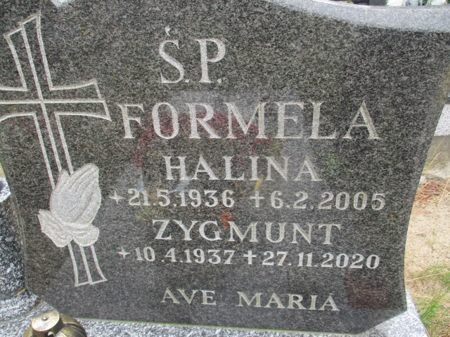 Halina FORMELA 1936 Gdynia - Grobonet - Wyszukiwarka osób pochowanych