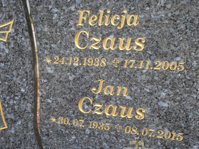 Felicja CZAUS 1938 Gdynia - Grobonet - Wyszukiwarka osób pochowanych