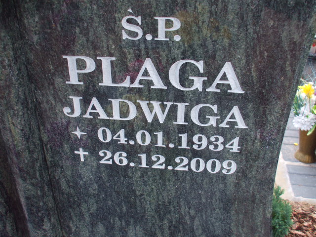 Jadwiga Teresa PLAGA 1934 Gdynia - Grobonet - Wyszukiwarka osób pochowanych
