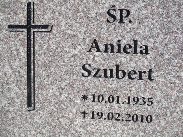 Aniela SZUBERT 1935 Gdynia - Grobonet - Wyszukiwarka osób pochowanych