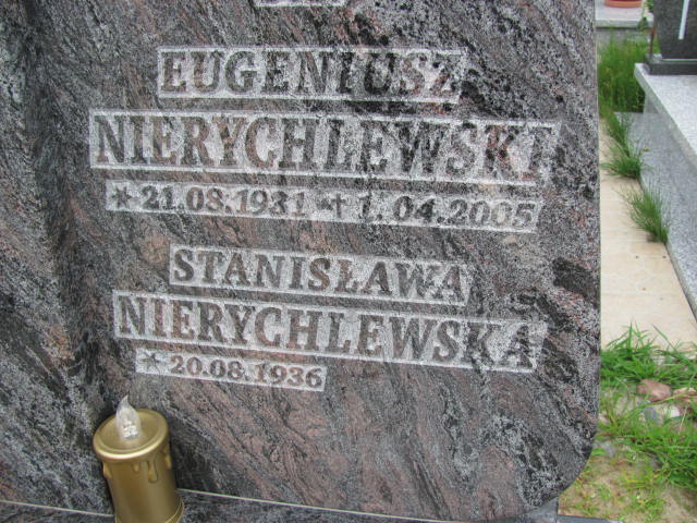 Eugeniusz NIERYCHLEWSKI 1931 Gdynia - Grobonet - Wyszukiwarka osób pochowanych