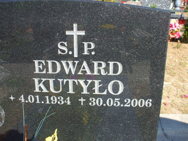Edward KUTYŁO 1934 Gdynia - Grobonet - Wyszukiwarka osób pochowanych