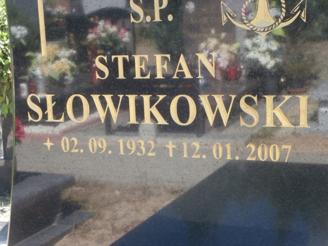 Stefan SŁOWIKOWSKI 1932 Gdynia - Grobonet - Wyszukiwarka osób pochowanych