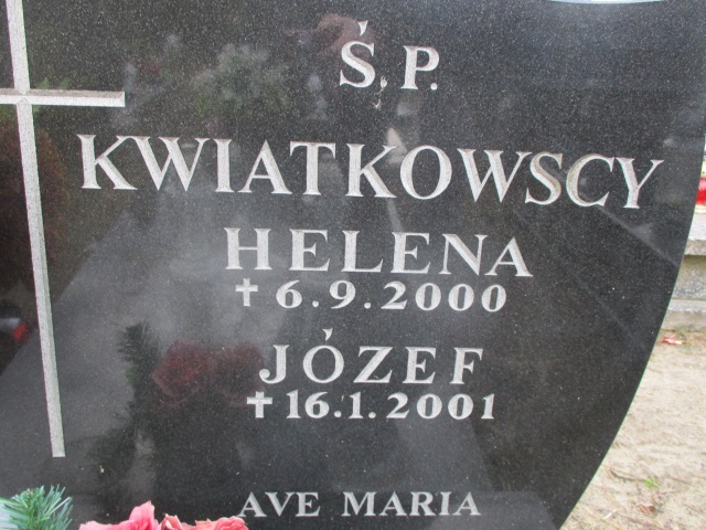 Józef KWIATKOWSKI 1920 Gdynia - Grobonet - Wyszukiwarka osób pochowanych