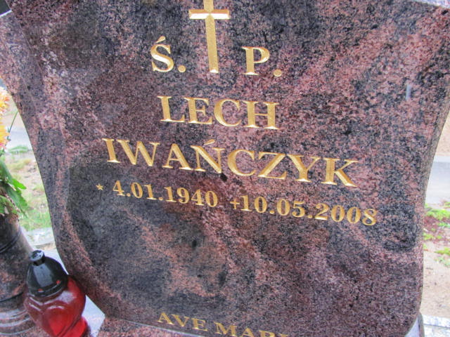 LECH JAN IWAŃCZYK 1940 Gdynia - Grobonet - Wyszukiwarka osób pochowanych