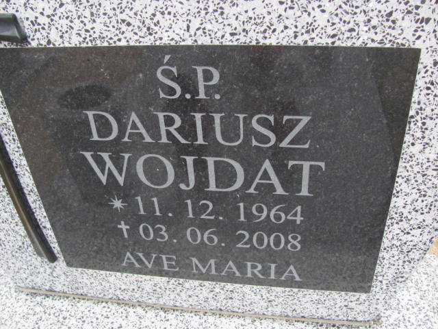 Dariusz Jerzy WOJDAT 1964 Gdynia - Grobonet - Wyszukiwarka osób pochowanych