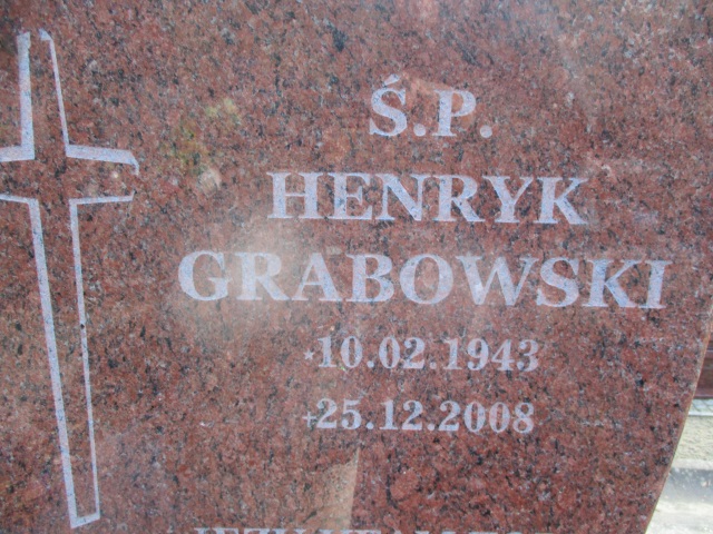 Henryk GRABOWSKI 1943 Gdynia - Grobonet - Wyszukiwarka osób pochowanych