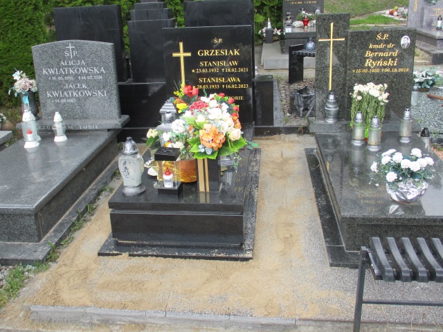 Grób STANISŁAWA GRZESIAK