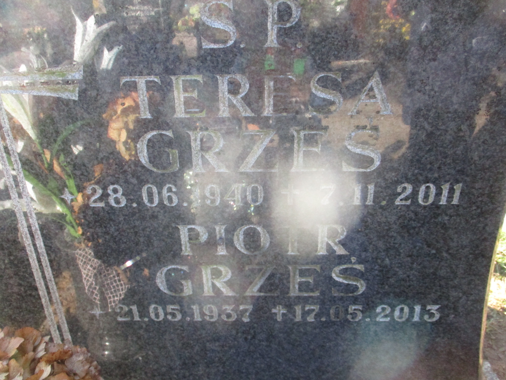 Piotr GRZEŚ 1937 Gdynia - Grobonet - Wyszukiwarka osób pochowanych