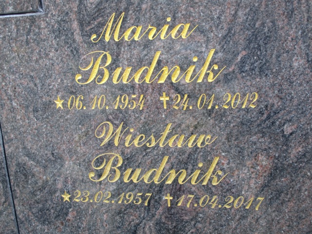 Maria BUDNIK 1954 Gdynia - Grobonet - Wyszukiwarka osób pochowanych