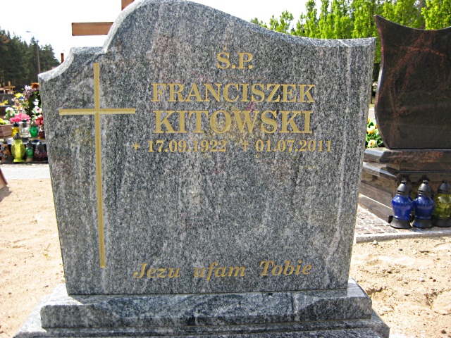 Franciszek Jan KITOWSKI 1922 Gdynia - Grobonet - Wyszukiwarka osób pochowanych