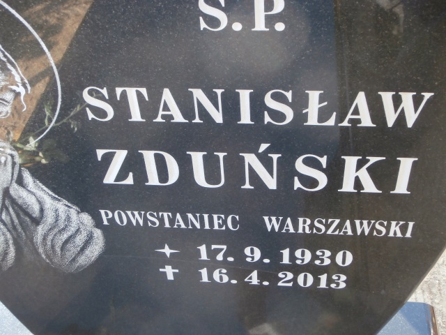 Stanisław ZDUŃSKI 1930 Gdynia - Grobonet - Wyszukiwarka osób pochowanych