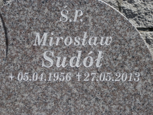Mirosław SUDÓŁ 1956 Gdynia - Grobonet - Wyszukiwarka osób pochowanych