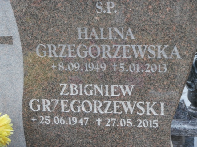 Halina GRZEGORZEWSKA 1949 Gdynia - Grobonet - Wyszukiwarka osób pochowanych