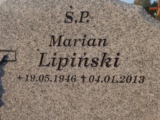 Marian LIPIŃSKI 1946 Gdynia - Grobonet - Wyszukiwarka osób pochowanych