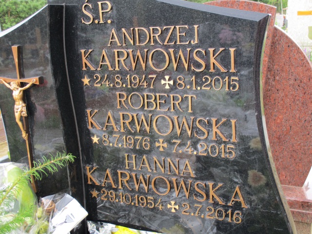Andrzej KARWOWSKI 1947 Gdynia - Grobonet - Wyszukiwarka osób pochowanych