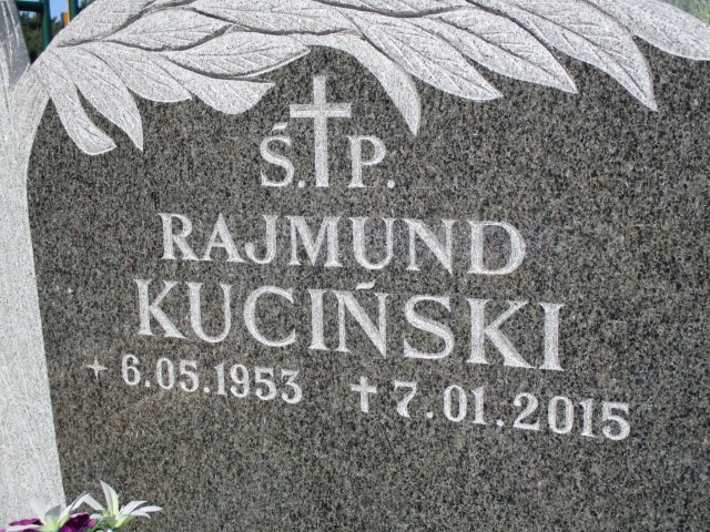 Rajmund KUCIŃSKI  1953 Gdynia - Grobonet - Wyszukiwarka osób pochowanych