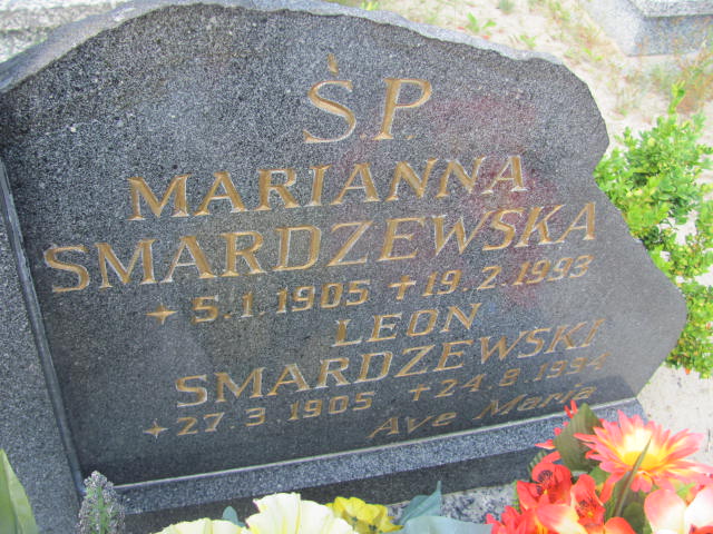 Marianna SMARDZEWSKA 1905 Gdynia - Grobonet - Wyszukiwarka osób pochowanych