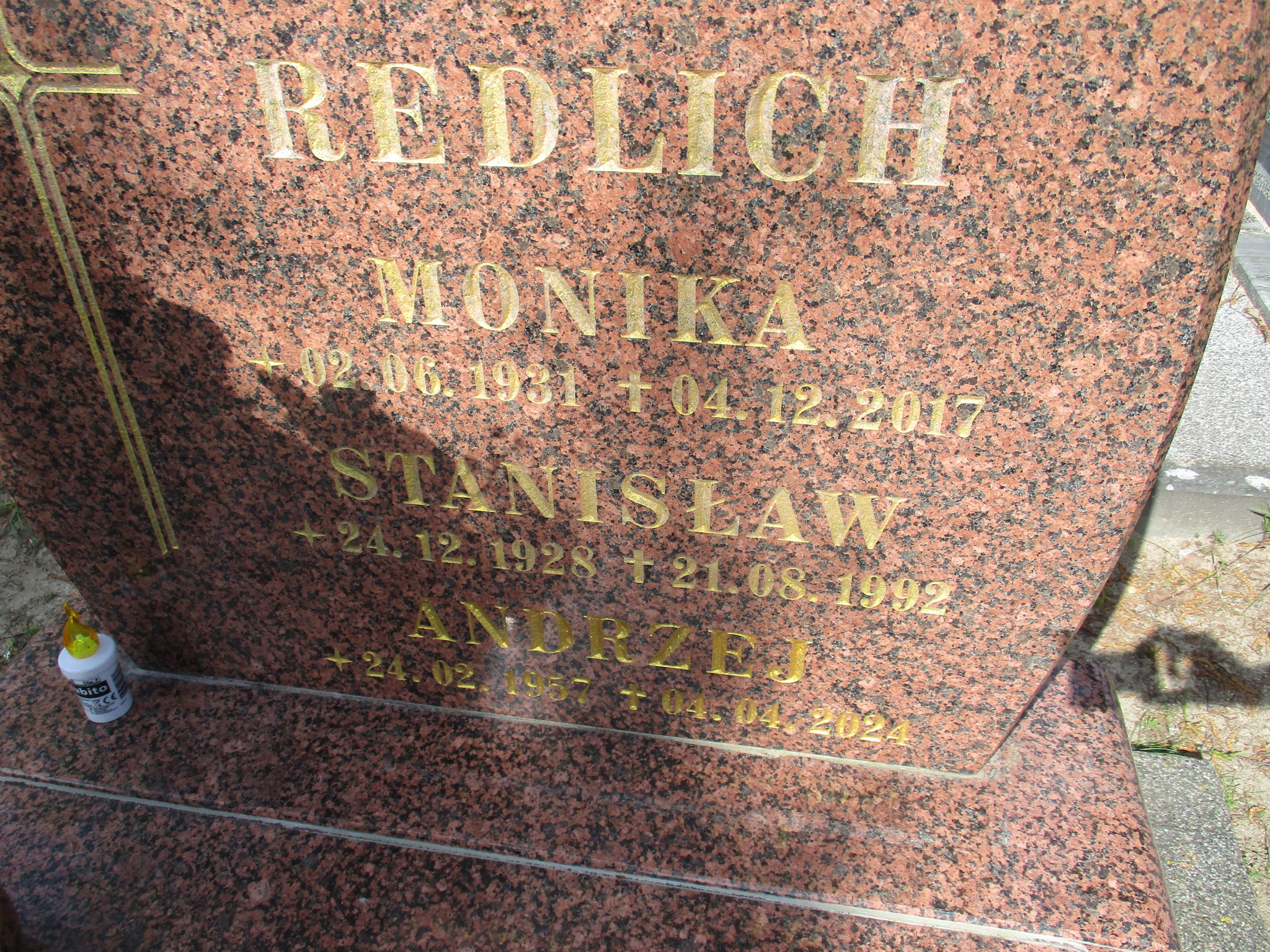 Stanisław REDLICH 1928 Gdynia - Grobonet - Wyszukiwarka osób pochowanych