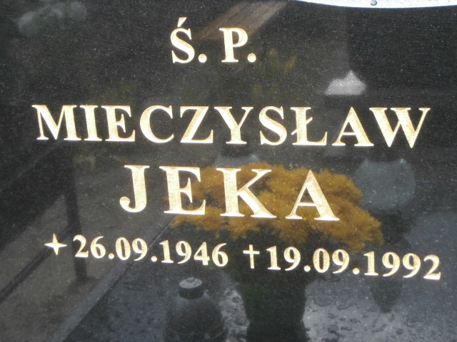 Mieczysław JEKA 1946 Gdynia - Grobonet - Wyszukiwarka osób pochowanych