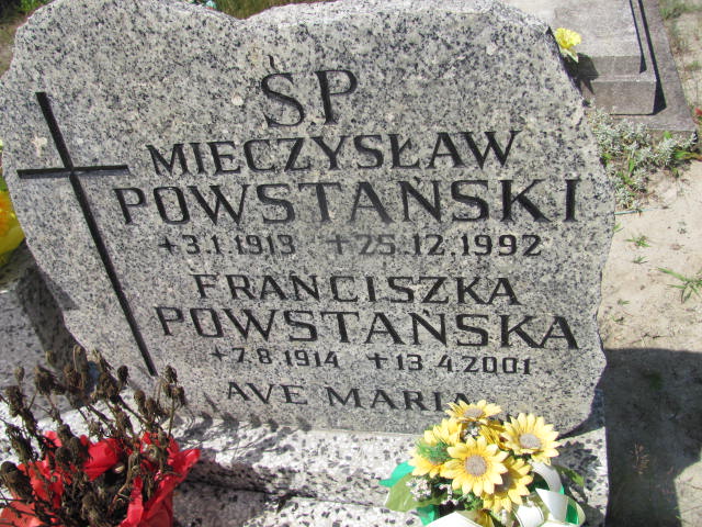 Mieczysław POWSTAŃSKI 1903 Gdynia - Grobonet - Wyszukiwarka osób pochowanych