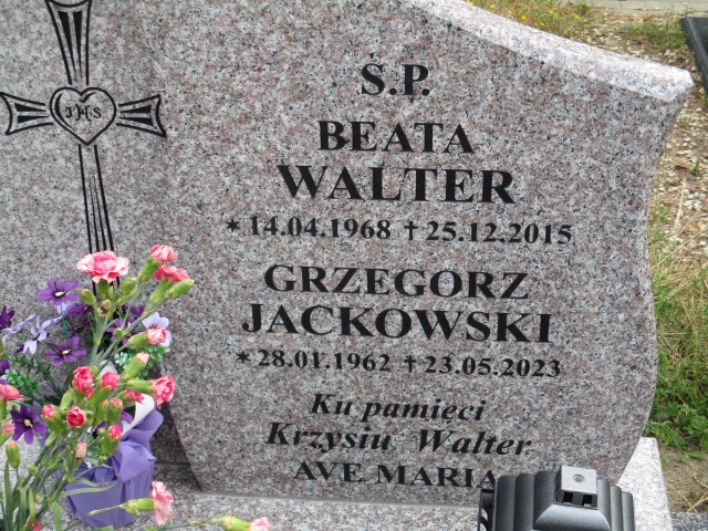 Beata WALTER 1968 Gdynia - Grobonet - Wyszukiwarka osób pochowanych
