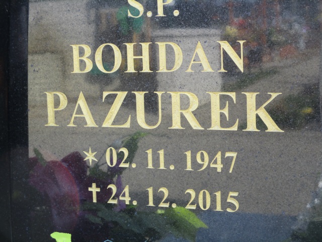 Bohdan PAZUREK 1947 Gdynia - Grobonet - Wyszukiwarka osób pochowanych