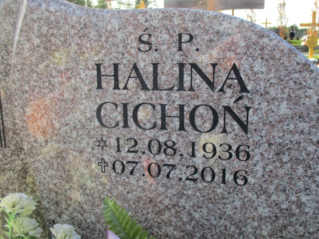 Halina CICHOŃ 1936 Gdynia - Grobonet - Wyszukiwarka osób pochowanych