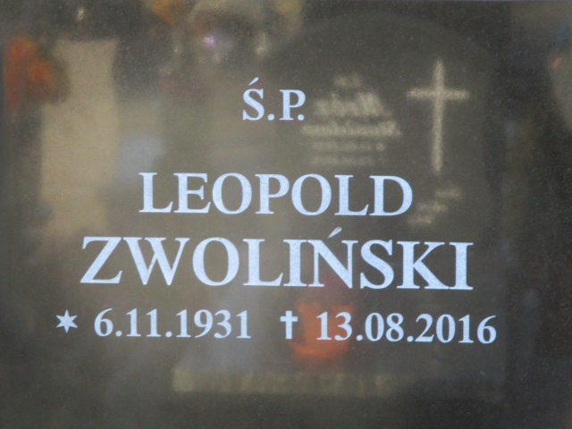 Leopold ZWOLIŃSKI 1931 Gdynia - Grobonet - Wyszukiwarka osób pochowanych