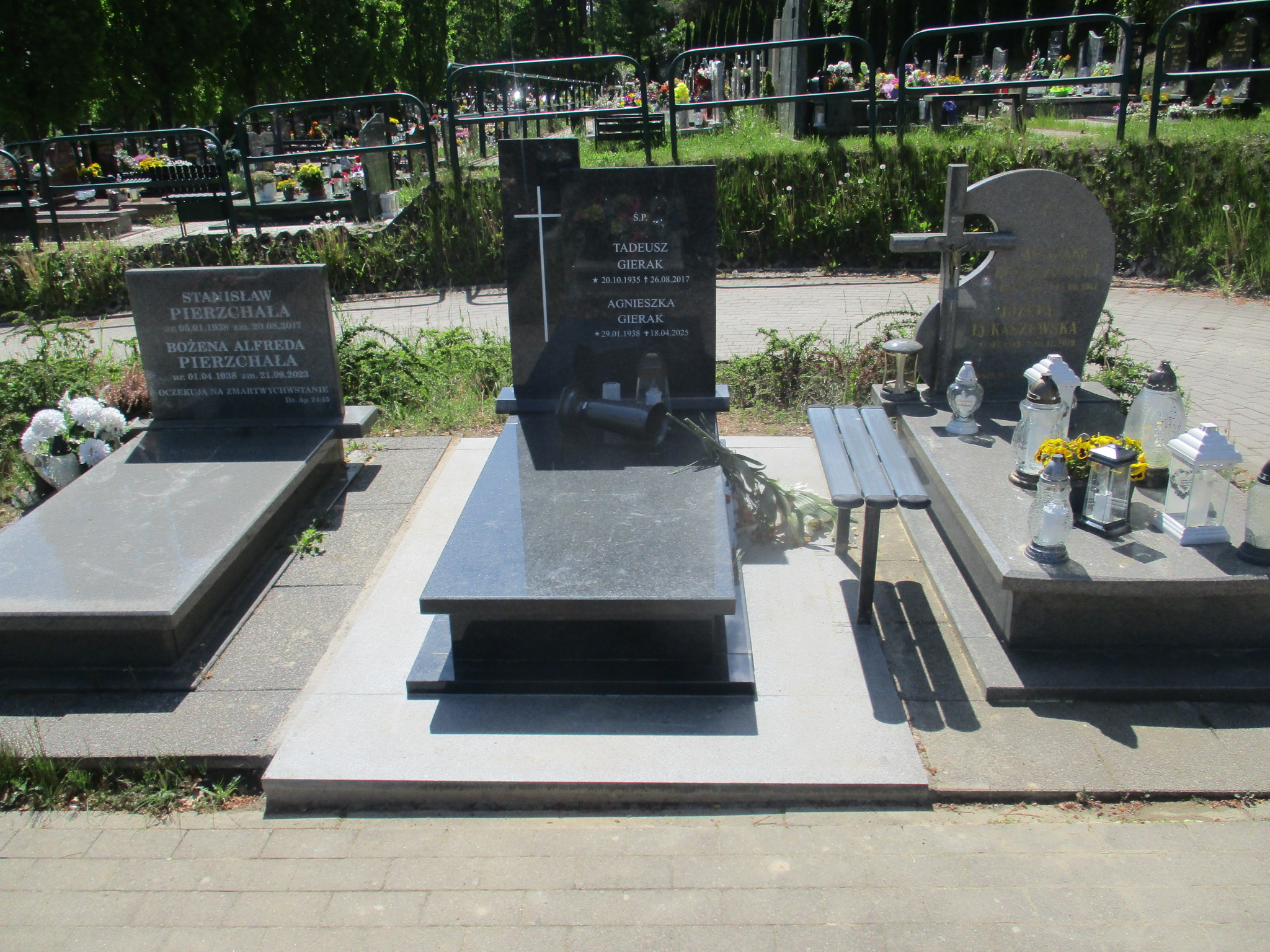 Grób TADEUSZ GIERAK