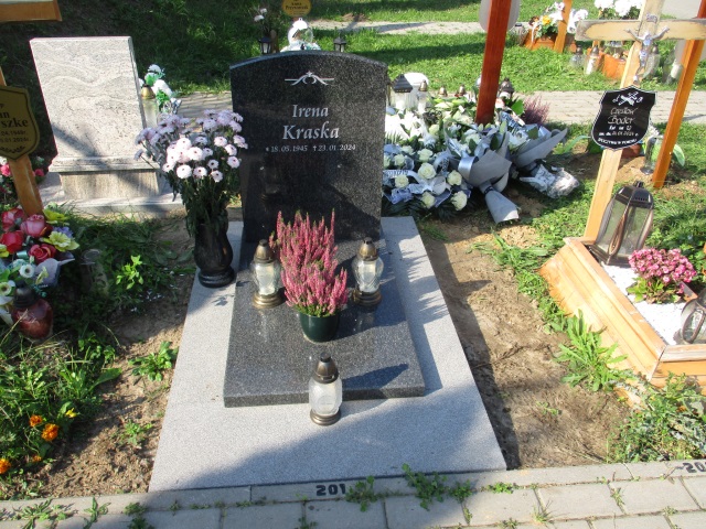 Grób IRENA KRASKA