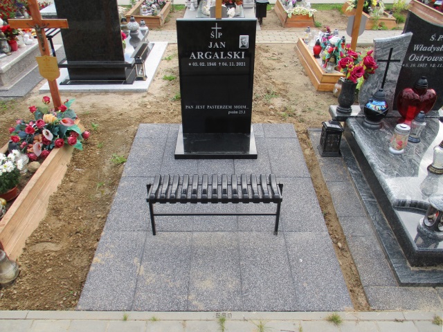 Grób JAN ARGALSKI