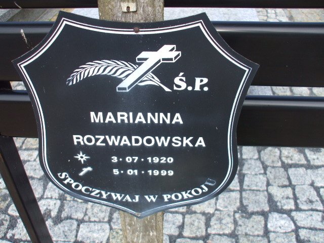 Marianna ROZWADOWSKA 1920 Gdynia - Grobonet - Wyszukiwarka osób pochowanych