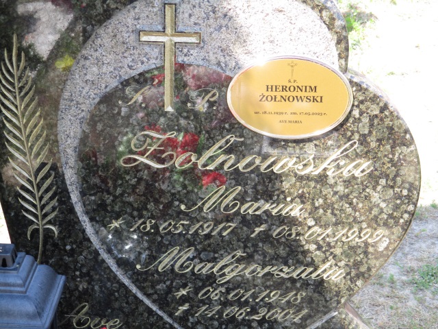 Maria ŻOŁNOWSKA 1917 Gdynia - Grobonet - Wyszukiwarka osób pochowanych