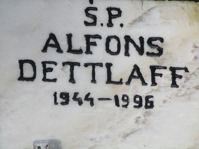 Alfons DETTLAFF 1944 Gdynia - Grobonet - Wyszukiwarka osób pochowanych