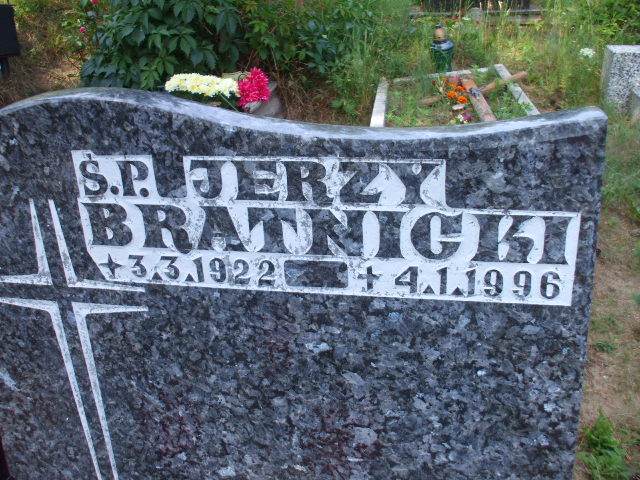 Jerzy BRATNICKI 1912 Gdynia - Grobonet - Wyszukiwarka osób pochowanych