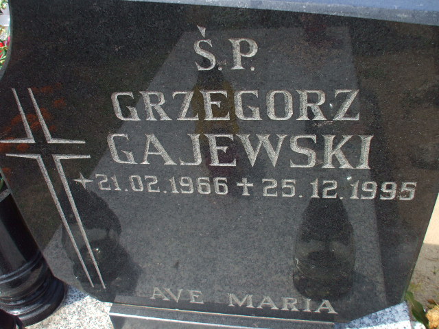 Grzegorz GAJEWSKI 1966 Gdynia - Grobonet - Wyszukiwarka osób pochowanych