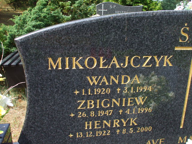 Zbigniew MIKOŁAJCZYK 1947 Gdynia - Grobonet - Wyszukiwarka osób pochowanych