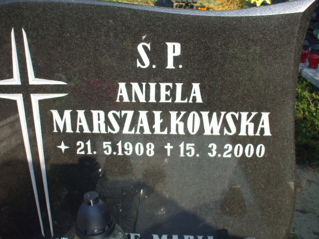 Aniela BRZOSKOWSKA-MARSZAŁKOWSKA 1908 Gdynia - Grobonet - Wyszukiwarka osób pochowanych